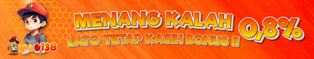 BONUS ROLLINGAN 0.8% DARI LATO138